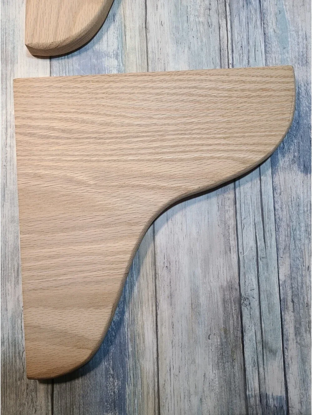 4 Wooden Corbels 9x9x1  Handmade Unfinished Ready For Projects Pine